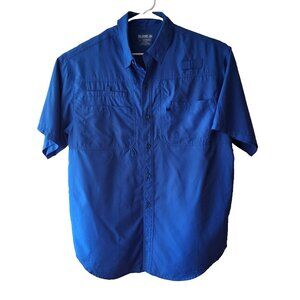 Reel Legends Performance Outfitters Saltwater II Blue L